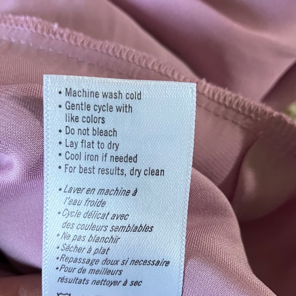 PAIGE Satin Lilac Wrap Peplum Blouse - Picture 7 of 7